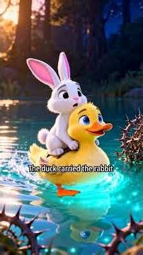 The Rabbit & Duck’s Magical Forest Adventure 🐰🦆✨ | Heartwarming Friendship Story