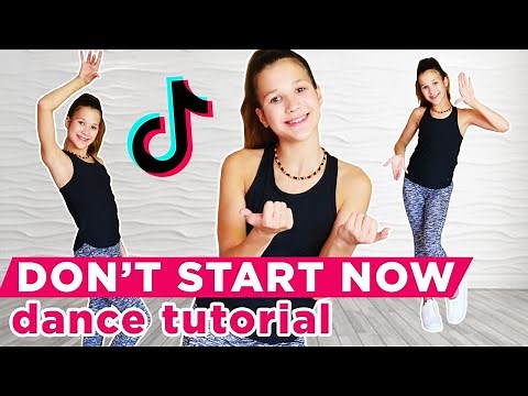 Don't Start Now Tik Tok Tutorial (Dua Lipa) (VERSION 2) | Step by Step Dance Tutorial