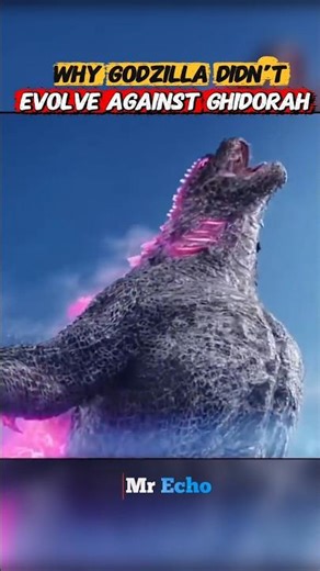 Why Godzilla Didn’t Evolve Against Ghidorah #monsterverse #godzilla