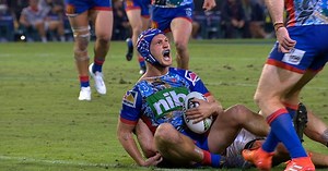 Ponga slices through