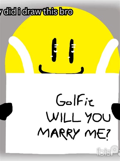 Hilarious Drawing of Tennis Ball Holding Golf Ball