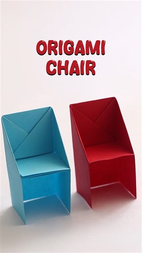 Make this cute Origami Chair using simple paper folding techniques 🪑📄 Perfect for miniature projects, dollhouse setup, school projects, desk decor, and creative DIY displays 🏠✨ This easy origami chair is beginner-friendly, budget-friendly, and super fun to create 💕 Add colors, patterns, or tiny details to design your own mini furniture collection 🎨 A must-try paper folding craft for miniature lovers and origami fans! 💬 Comment CRAFT to get the full video tutorial 🎥 ❤️ Follow & 💾 Save for