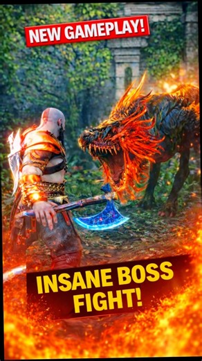 Epic Boss Fight 😱[4K] 60 FPS | God of War Ragnarok Deadliest Boss Fight Ever!