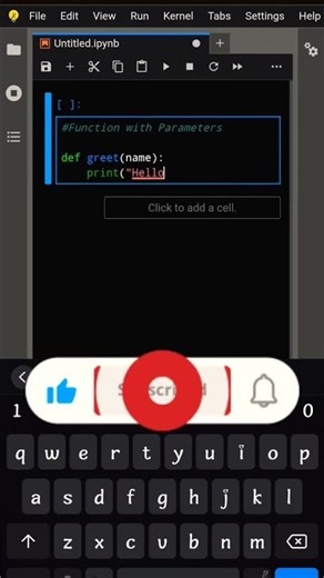Function With Parameters in Python | Learn Python