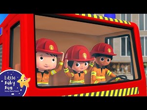 Fire Truck Song | Little Baby Bum - Classic Nursery Rhymes for Kids