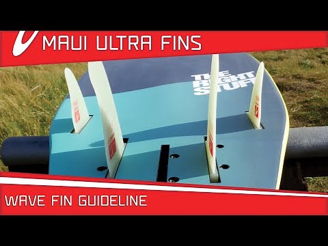 Maui Ultra Fins - Performance guideline on different wave fin setups by Lars Petersen