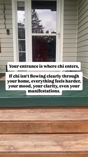 ⬇️ Comment “Feng shui” to learn how to optimize your space for peace and prosperity 🏡✨ ✅ This one color holds the power to shift how energy flows through your entire home. I added five red elements to the entrance of my home, not just for beauty, but to guide the Feng Shui. Write this powerful code ✨ 520 741 8 ✨ at your door with a red pen to call in abundance. Red isn’t just a color, it’s Feng Shui in action. It grounds your entrance, protects your space, and turns your home into a magnet for 
