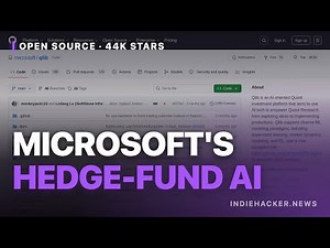 Microsoft open-sourced a hedge fund's AI (44k stars)