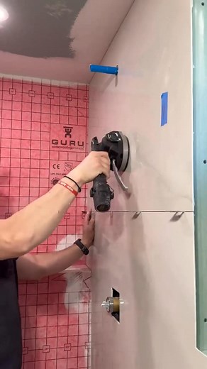 LARGE FORMAT TILE is my favorite size of tile to install Wait until #Episode 3 | J Two