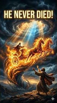 Elijah Taken to Heaven | The Chariot of Fire (2 Kings 2) #Elijah #elisha #faith #god #bibleshorts