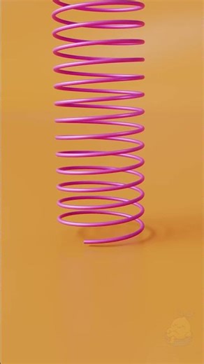 Perfect Spring Motion | Relaxing Loop Animation