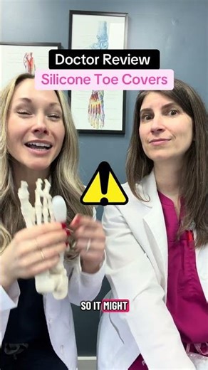 Silicone Toe Covers #footpain #callus #corn #hammertoes #toepain #doctor