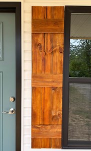 Custom-built Rustic Wooden Shutters - Etsy
