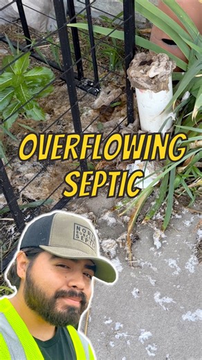 Too much toilet paper caused the septic tank to overflow #poorpumpersociety #septictank #reels #fblifestyle | Poor Pumper Society