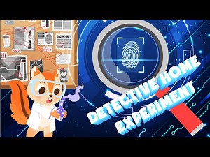 👨🏻‍🔬Forensic Science | 🔎 Detective Home Experiment | Fingerprints Lifting Game | Science for Kids - Videos For Kids
