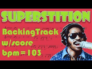 【Superstition/Stevie Wonder】BackingTrack (bpm103)