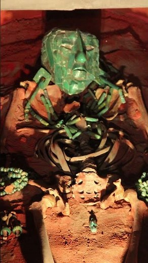 The Pakal Mask, at least 1300 years old, from Palenque