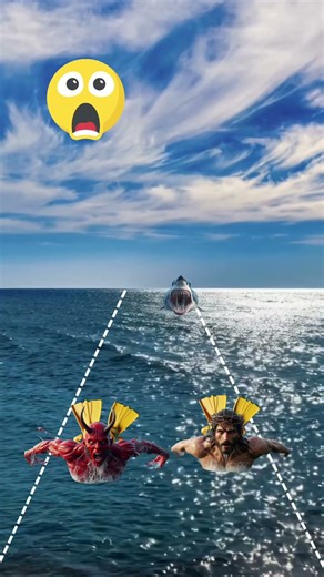 Qui gagnera le concours de natation ?🏁 Jésus ou le Diable