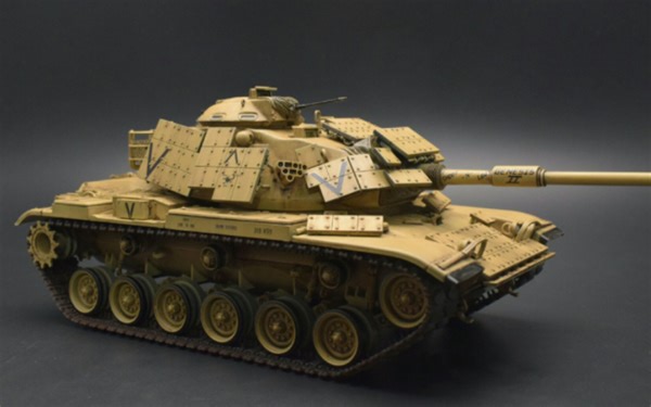 【军事模型-第112个】田宫 1/35 美军M60A1坦克