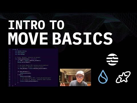 Move Programming 101 CH | Move 語言的背景, 帳戶、模組與資源 [Lesson 1]