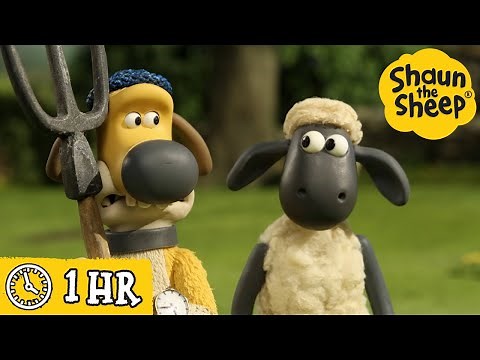 Shaun the Sheep 🐑 Bitzer Adventure - Cartoons for Kids 🐑 Full Episodes Compilation [1 hour]