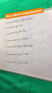 One word substitution | CSS Materials