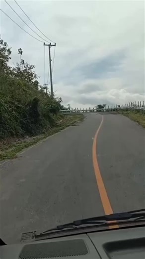 Scenic Drive Through Rural Roads with Lush Greenery