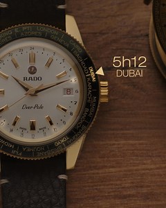 2.2K views · 36 reactions | Precision that never stops. Style that never fades. An 80-hour manual wind reserve, world-time function, and vintage charm—crafted for those who appreciate true mastery. Discover the Captain Cook Over-Pole. | RADO | Facebook