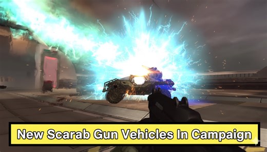 Halo 2 - New Scarab Gun Vehicles In Campaign