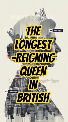 The Longest-Reigning Queen in British #QueenElizabethII #LongestReigningMonarch #RoyalHistory