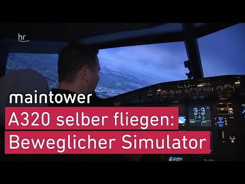 A320 selber fliegen: Vollbeweglicher Flug-Simulator | maintower