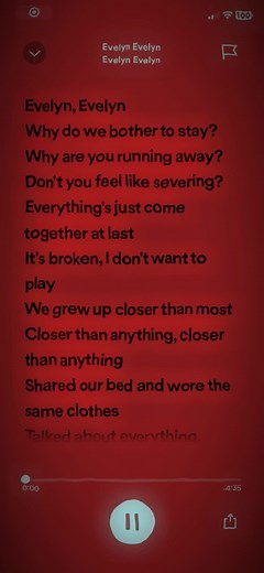 Evelyn Evelyn Lyrics, Music, and Translation