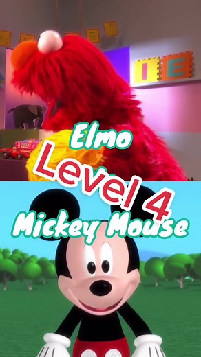Elmo vs Mickey Mouse Battle