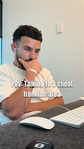 POV: Talking to a client from the area. #fyp #foryoupage