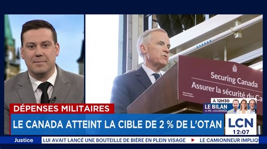 Le Canada atteint la cible de 2% de l'OTAN - Explication