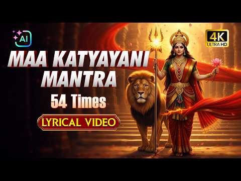 Maa Katyayani Mantra 54 Times With Lyrics by T S Ranganathan | To Remove Obstacles in Marriage Life