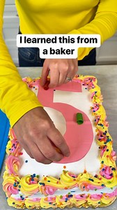 Easy diy birthday cake decor using colorful sprinkles #birthdaycake #cakedecorating #sprinkles #kidscake | Liz & Jeff