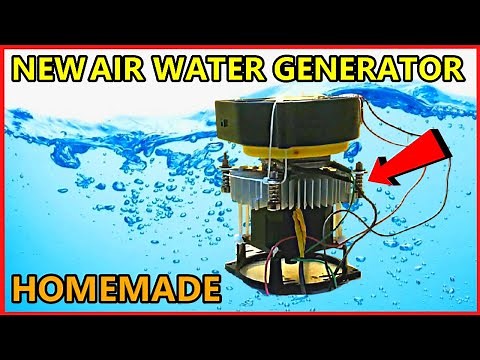 New Method Of Converting Air into Water - Generator I How To Make