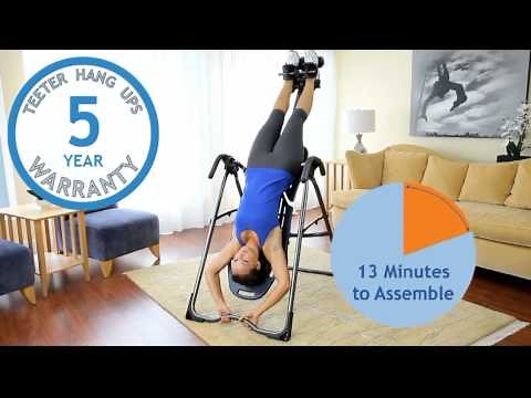 Teeter Hang Ups EP 560 Tabla de inversión