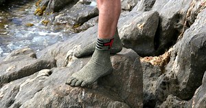 Furry sock shoes designed for walking, running and sports