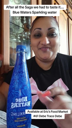Blue Waters Sparkling Water review — where to buy in Debe