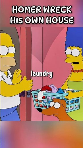 Homer tries to save his cat #simpsons | Simpsons Funny Moments | #thesimpsons #cartoon #funnymoments
