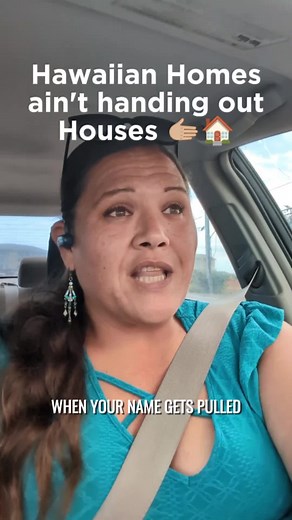 Hawaiian Homes ain't handing out houses. 🫱🏼🏠🏘️ So many people think that when you get your name on the Department of Hawaiian Homelands wait-list, that when you get called, you're getting a free house. This is not the case. What you're getting is the opportunity to accept a lease for a lot that may or may not have a home on it. If there is a home, you have to buy the home. So you need to be ready to purchase. That's what I'm here for, to get you on the right path to home ownership. Whether i