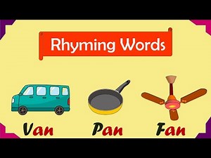 Rhyming Words Video Lecture | English for LKG