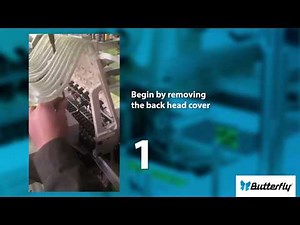 Thread Break Sensor Cable Removal and Replacement - Butterfly Embroidery Equipment