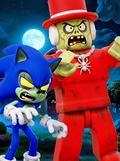 POV: Kamu lagi main tapi tiba-tiba dunianya berubah jadi horor! 😱 Siapa yang paling serem: Zombie Sammy atau Zombie Sonic? 👇🧟‍♂️ Jangan lupa loop videonya biar gak ketinggalan detailnya! ​Hashtags: #roblox #sonic #zombiesammy #brainrot #fyp