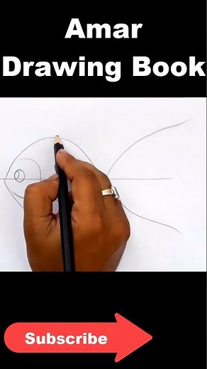 fish drawing #shorts