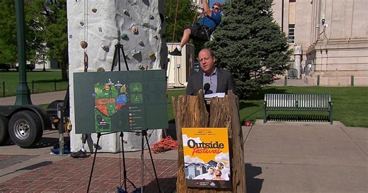 Civic Center Park prepares for the first-ever Outside Festival in Denver