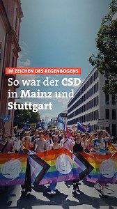 9.1K views · 427 reactions | Bunt und überwiegend friedlich demonstrierten Tausende Menschen beim CSD in Stuttgart und Mainz. Eine Antifa-Gruppe von rund 50 Personen hatte jedoch kurzzeitig den Demo-Zug in Stuttgart gestört. Eine Person wurde festgenommen. | SWR Aktuell | Facebook