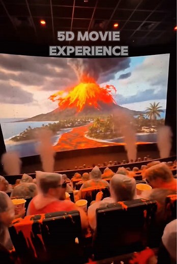 5d movie experience #funny #reaction #5d #amazing #cool | 5d cinema